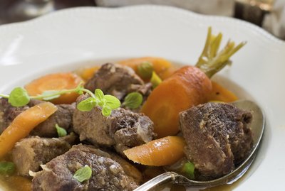 Game meat ragout