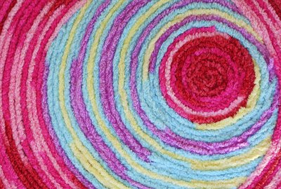 Colorful fabric background