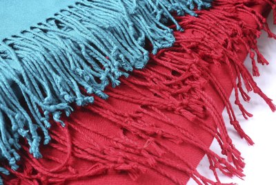 Closeup of scarf