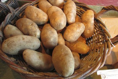 Russet potatoes