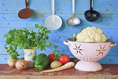 various vegetables