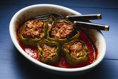 Stuffed Green Peppers