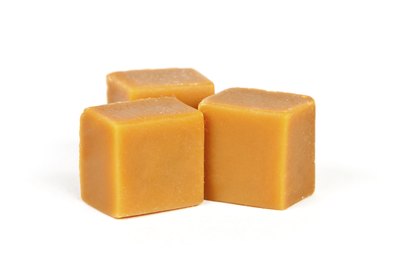 Caramel isolated on a white background
