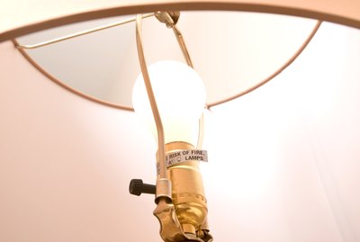 Lamp with lampshade