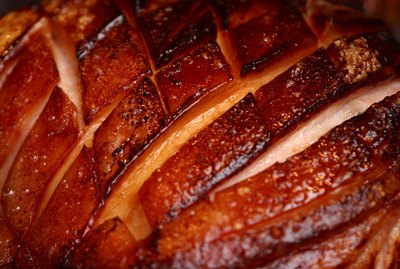 Close-up of barbecued meat