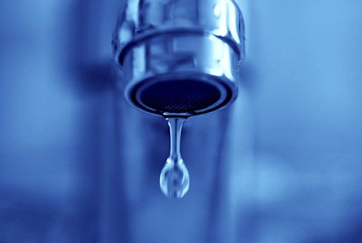 Water tap.