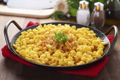 noodles with grated cheese