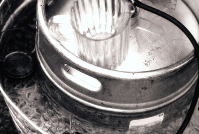 Beer Keg and Pitcher