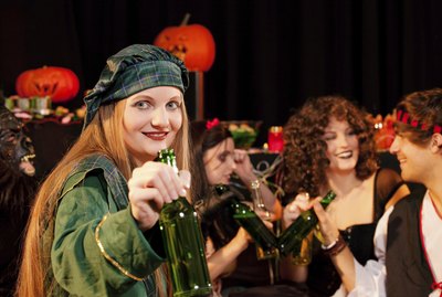 Party for carnival or Halloween