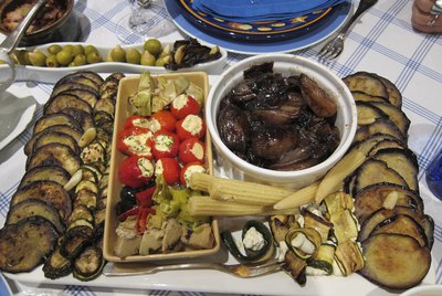 Home Cooking Party / Antipasti and Starters - Mixed plate