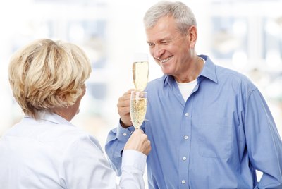 Champagne toast