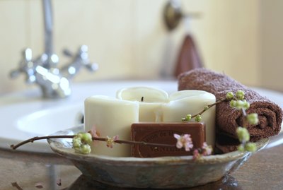 Decoration in the bathroom