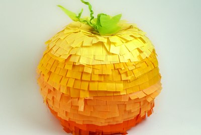 how to make a pumpkin pinata DIY Project