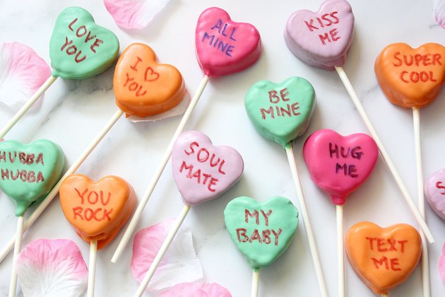 DIY Sweethearts Candy Cake Pops