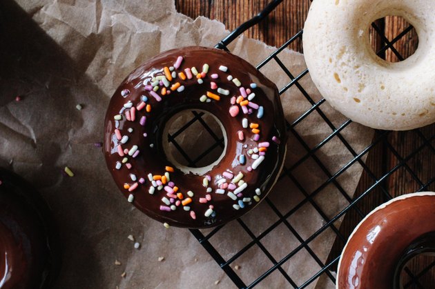 Baked Chocolate Glazed Doughnuts Recipe