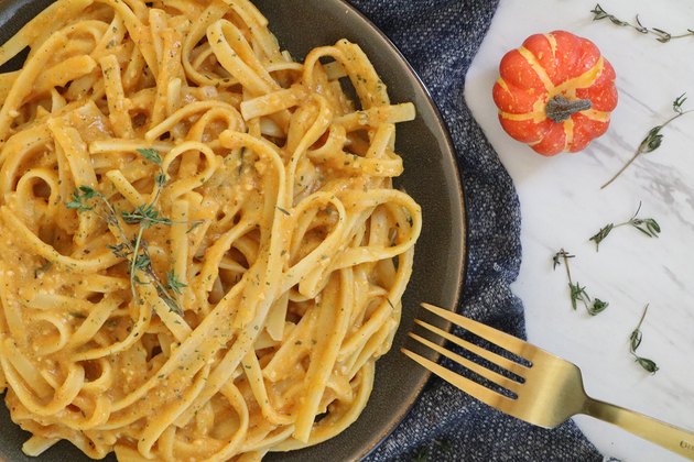 Vegan Pumpkin Alfredo Recipe