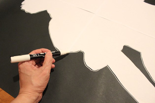 black paper