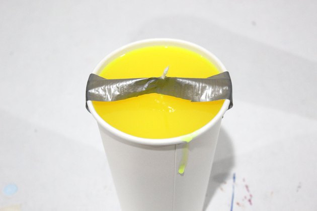 yellow wax
