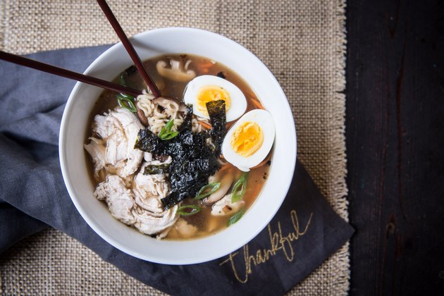 How to Make Healthy Turkey Ramen Bowls