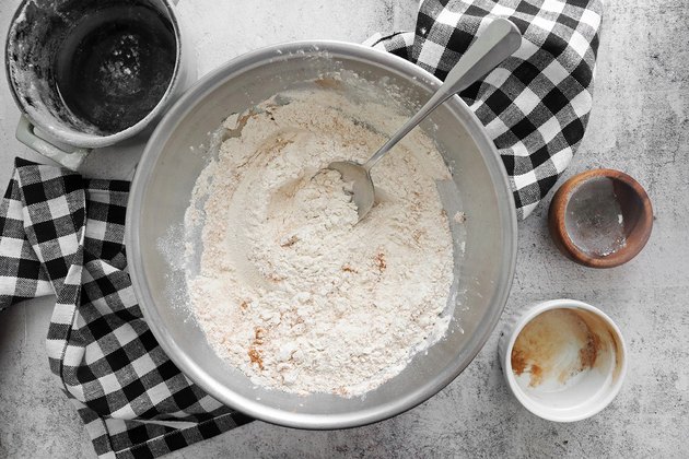 Combine dry ingredients