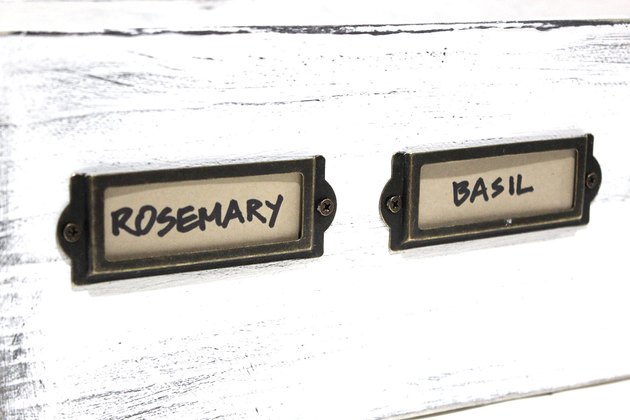 labels in holders