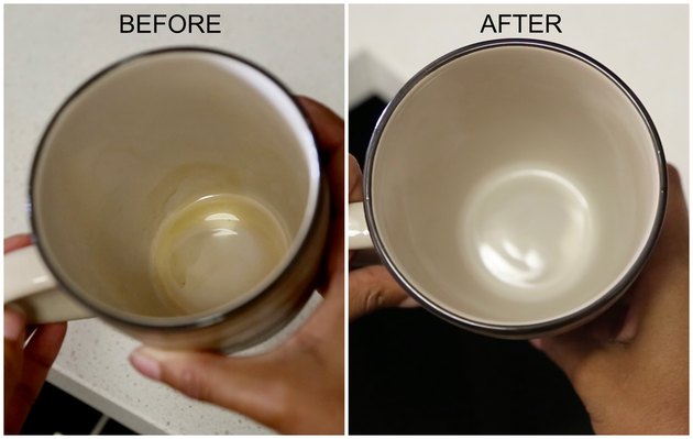 How to Remove Coffee Stains From a Mug