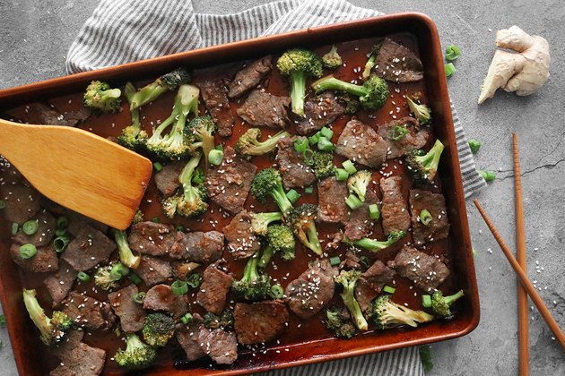 Sheet Pan Beef & Broccoli Recipe