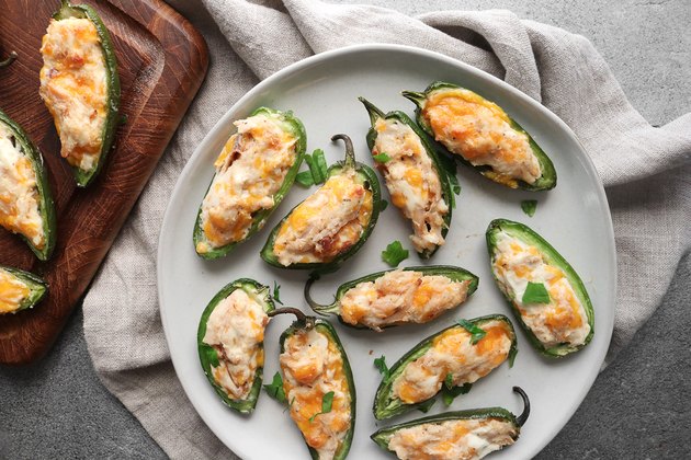 Cheesy Chicken Stuffed Jalapeños Recipe