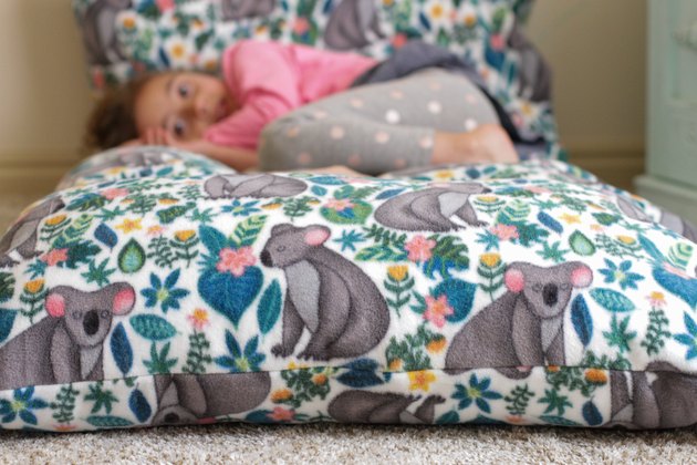 Whether watching a favorite movie, reading a good book or just relaxing next to a warm fire, this floor pillow mat will keep you cozy and comfy.