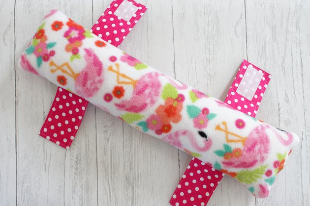 Make a few of these simple seatbelt pillows to be sure everyone is as comfortable as possible on your epic road trip this summer.
