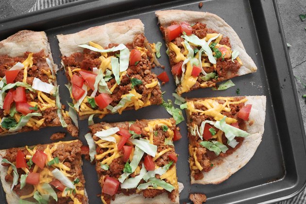 Easy Taco Pizza Recipe