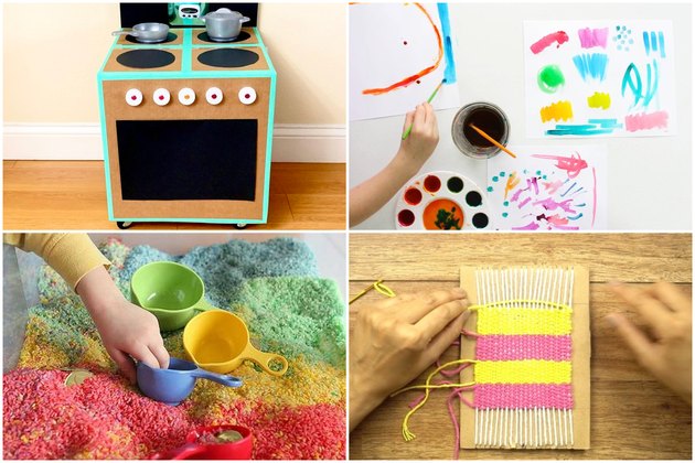 10 Stay-At-Home DIYs to Keep Kids Engaged