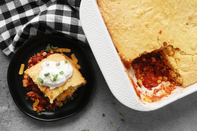 Cornbread Chili Pie Casserole Recipe