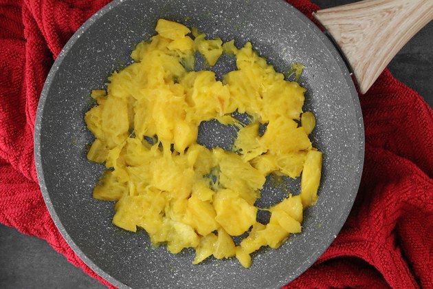 Mash the mango