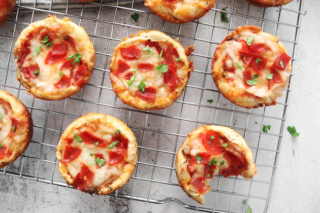 Mini Deep Dish Pizza Muffins Recipe