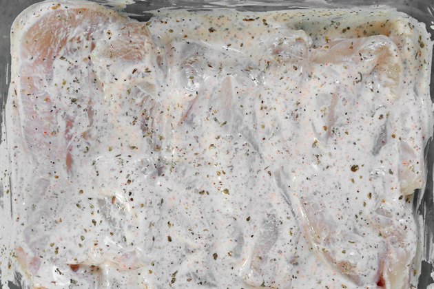 Marinated chicken