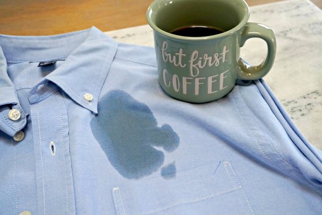 How to Remove a Coffee Stain from Clothes