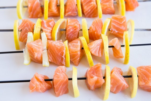 Grilled Salmon Kabobs Recipe | eHow