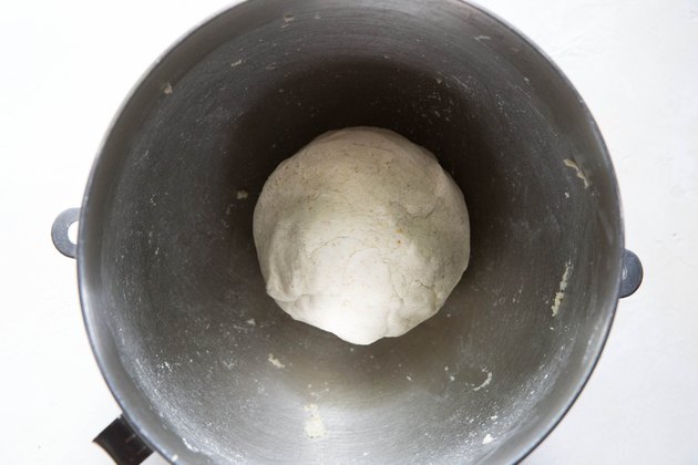 papusa dough in mixing bowl