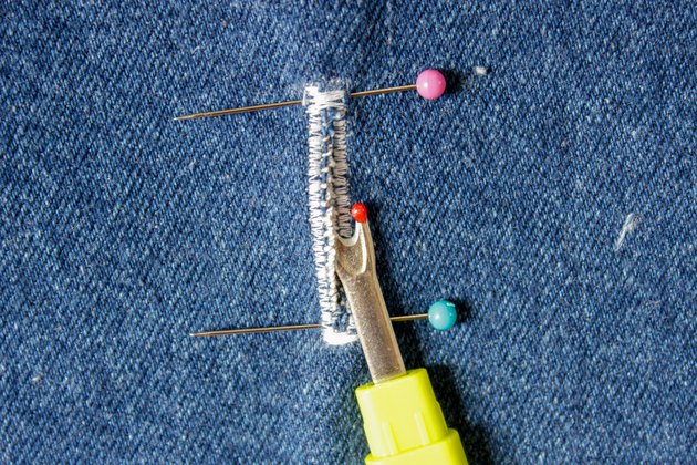 Even if your machine only has a straight and zig zag stitch, you can still get the hang of making professional looking buttonholes.