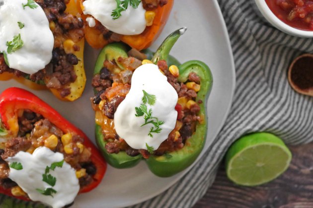 Taco Stuffed Peppers Recipe