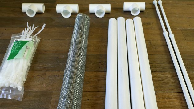 Materials for DIY PVC Pipe Pet Gate