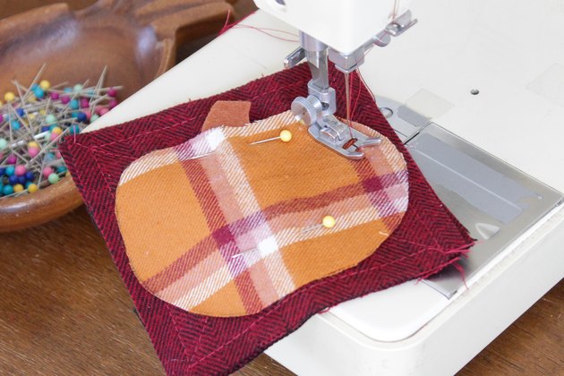 Decorating for fall can be as easy as adding a few of these DIY quilted coasters to your tables.