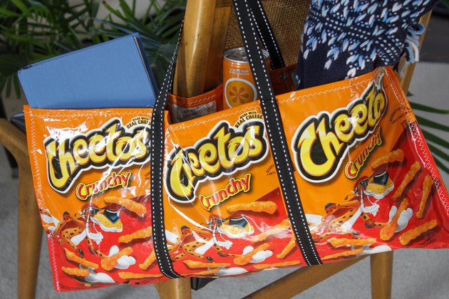 How to Turn Snack Bags Into Reusable Tote Bags