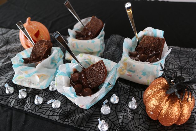 DIY "Poopy Diaper" Dessert Cups