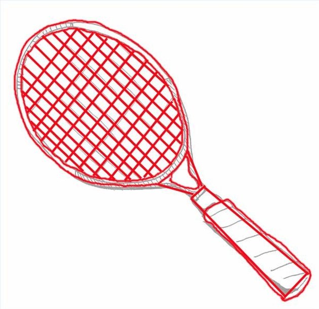 How to Draw a Tennis Racquet | eHow