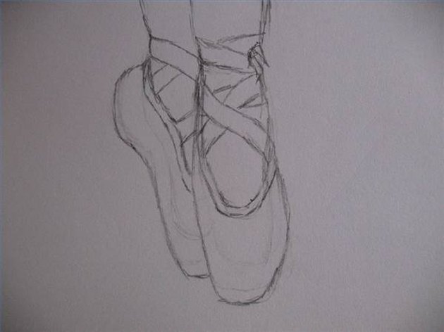 How to Draw Ballet Shoes | eHow