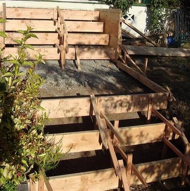 How Thick Should Concrete Steps Be? eHow
