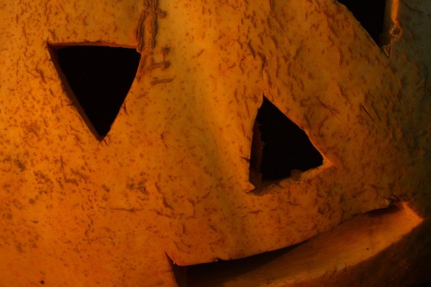 Carved pumpkin