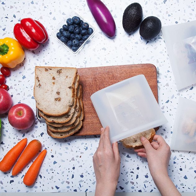 Cut Down on Plastic With These Reusable Food Storage Bags